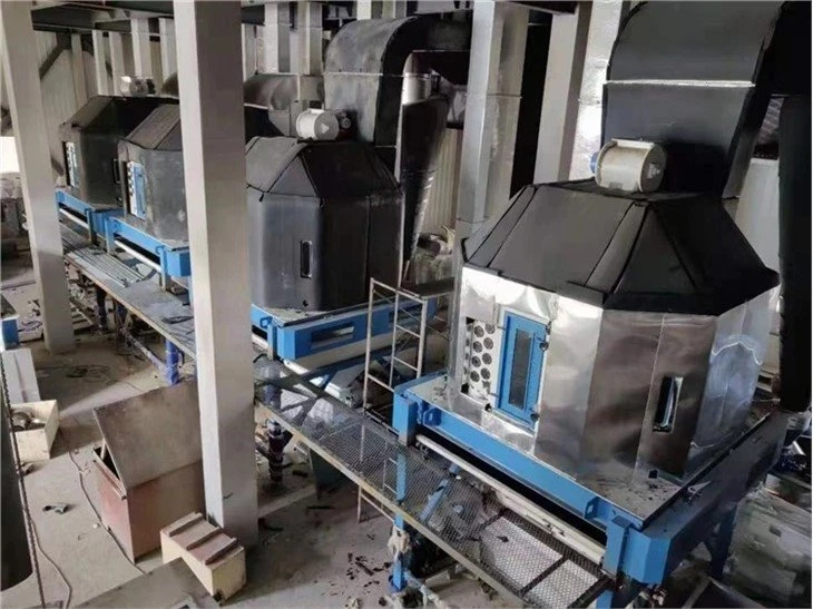 Counterflow cooler installation